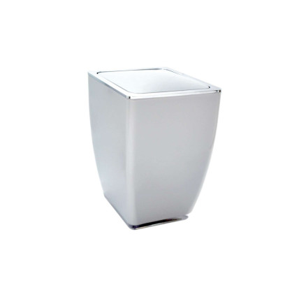 PAPELERA 5 LITROS BLANCO