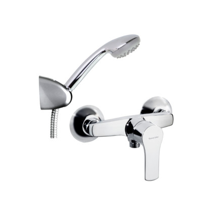 MONOMANDO DUCHA RAMON SOLER TITANIUM CROMO 1808VP2