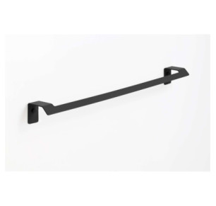 TOALLERO BARRA 60 CM NEGRO MATE