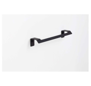 TOALLERO BARRA 35 CM NEGRO MATE