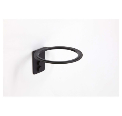 SOPORTE SECADOR NEGRO MATE