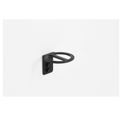 SOPORTE PLANCHA ADHESIVO NEGRO MATE