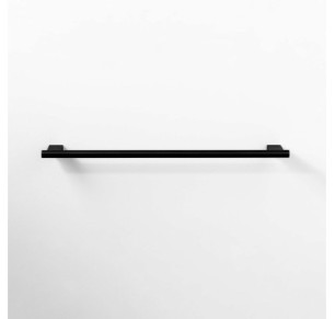 TOALLERO BARRA 60 CM DUAL FIX NEGRO