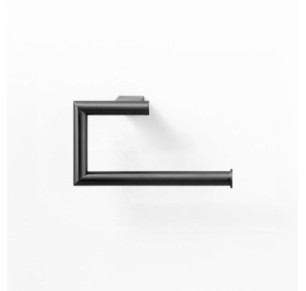 TOALLERO ANILLA DUAL FIX BLACK GUN METAL