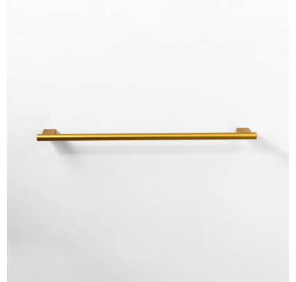 TOALLERO BARRA 45 CM DUAL FIX ORO CEPILLADO