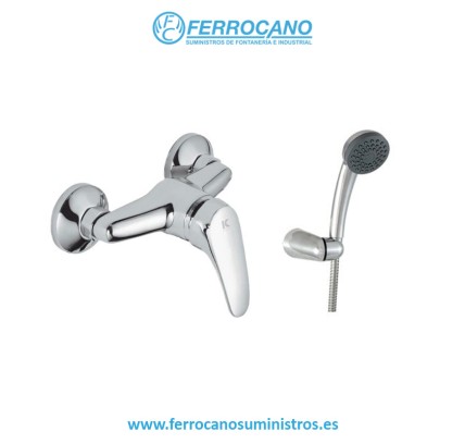 MONOMANDO DUCHA KALLA BASIC CROMO 23304