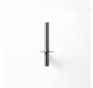 PORTARROLLOS VERTICAL DUAL FIX BLACK GUN METAL