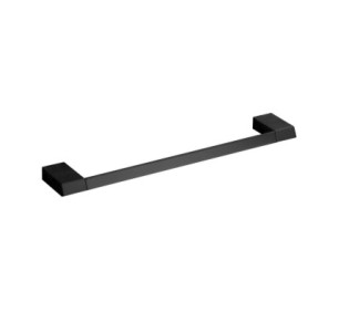TOALLERO BARRA 60 CM NEGRO MATE