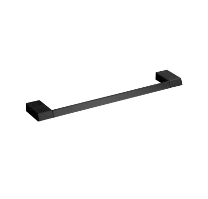TOALLERO BARRA 60 CM NEGRO MATE