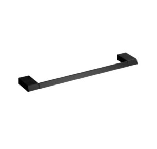 TOALLERO BARRA 45 CM NEGRO MATE