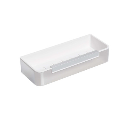 REPISA RECTANGULAR CON LIMPIAMAMPARAS CROMO