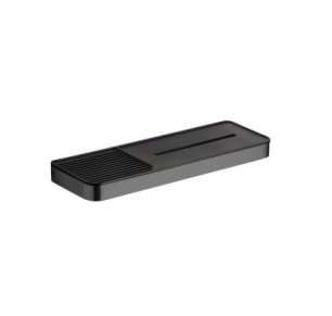 REPISA DE DUCHA BLACK GUN METAL