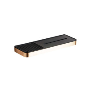 REPISA DE DUCHA BRONCE CEPILLADO