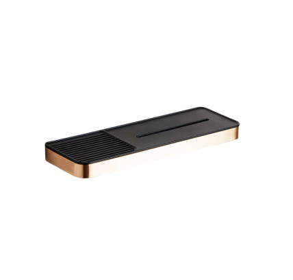 REPISA DE DUCHA BRONCE CEPILLADO