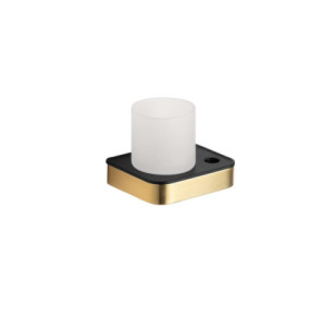 PORTACEPILLOS DE PARED ORO CEPILLADO