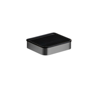 JABONERA DE PARED BLACK GUN METAL