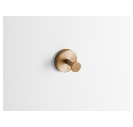 PERCHA DE PEGAR BRONCE CEPILLADO