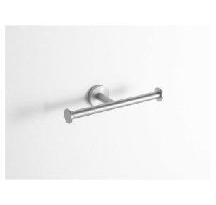 PORTARROLLOS DOBLE PEGAR INOX CEPILLADO
