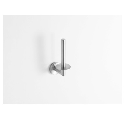 PORTARROLLOS VERTICAL INOX CEPILLADO.
