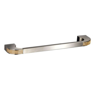 TOALLERO BARRA 35 CM ADHESIVO CROMO/ORO