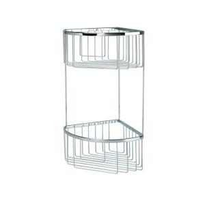 JABONERA TRIANGULAR DOBLE AQG T11 CROMO 30001T110120