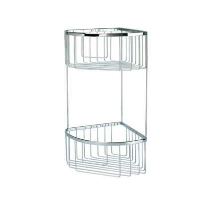 JABONERA TRIANGULAR DOBLE AQG T11 CROMO 30001T110120