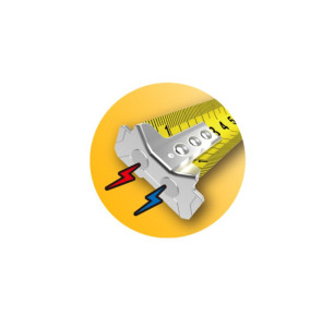 FLEXOMETRO KOMELON POWERBLADE II HI-VIZ MAGNETICO 5 METROS 27MM