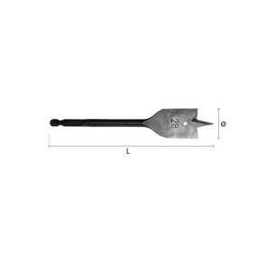 BROCA MADERA PLANA 22MM 1303