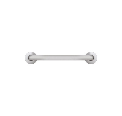 BARRA APOYO FIJA NOFER 80CM INOX SATINADO