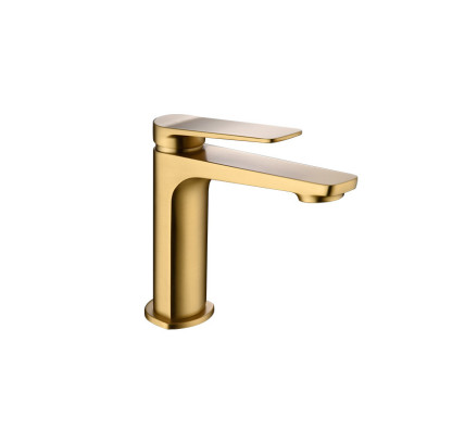 MONOMANDO LAVABO IMEX NAPOLES ORO CEPILLADO BDN047/1OC