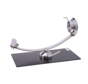 JAMONERO FLORES CORTES BASE INOX NEGRO 17850