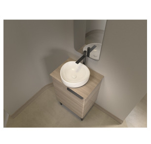 LAVABO SOBRE ENCIMERA FERCOM DANUBIO 42X39 BLANCO 74757