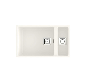 FREGADOR POALGI ZIE 70 1S 1/2S BLANCO BRILLO GLOSS