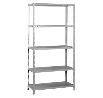 ESTANTERÍA METÁLICA SIMON RACK COMFORT SUPERPLUS 5/400 GRIS