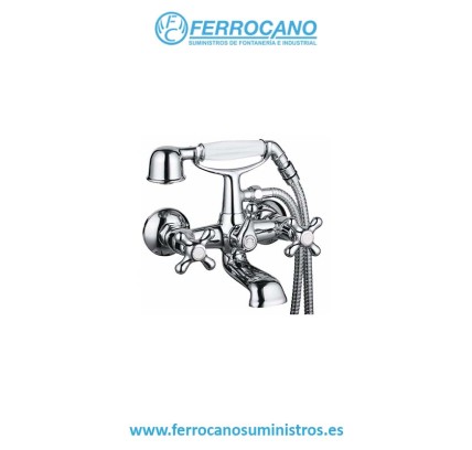 BIMANDO BAÑO CLEVER ANTIGONA CROMO 94476