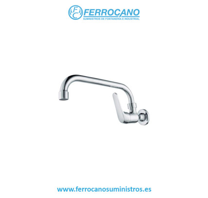 MONOMANDO FREGADOR GIRATORIO PARED KALLA ONE 1 AGUA CROMO 24600