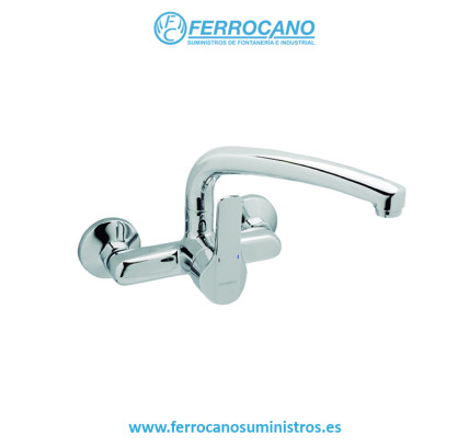 MONOMANDO FREGADERO GENEBRE K8 PARED 61192 28 45 66