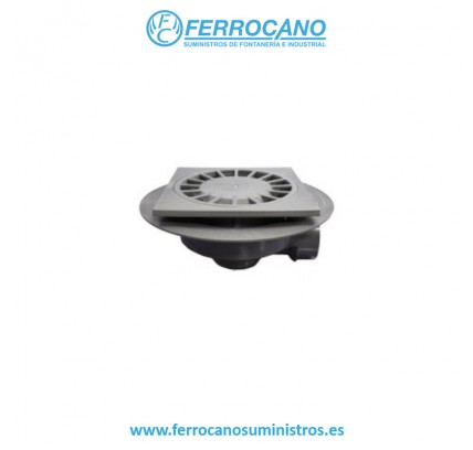 CALDERETA PVC SIFONICA TECNOAGUA T-86VHI 10X10 40-50 S/V-H INOX 50682