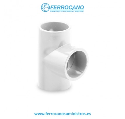 T PVC PRESION 20 BLANCO