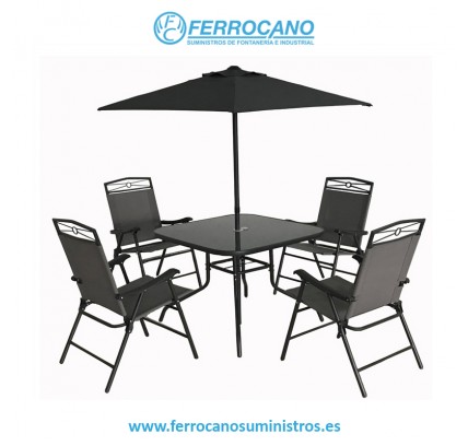 CONJUNTO JARDIN CHILE GRIS NATUUR