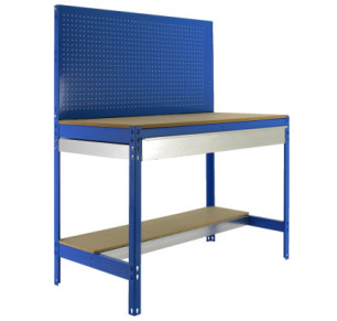 BANCO TRABAJO SIMON RACK SIMONWORK BT2 BOX 1200 AZUL/MADERA