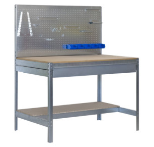 BANCO TRABAJO SIMON RACK SIMONWORK BT2 BOX 1200 GALVANIZADO/MADERA