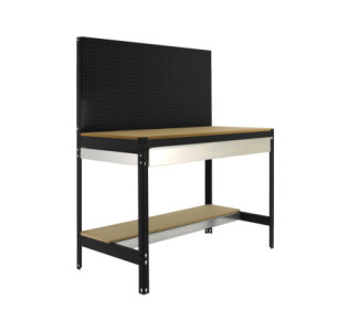 BANCO TRABAJO SIMON RACK SIMONWORK BT2 BOX 1500 ANTRACITA/MADERA