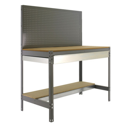 BANCO TRABAJO SIMON RACK SIMONWORK BT2 BOX 1500 GRIS/MADERA