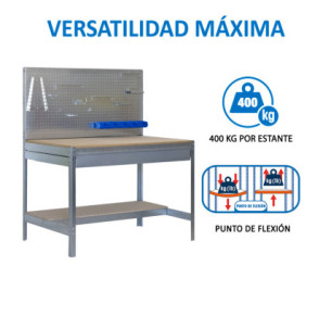 BANCO TRABAJO SIMON RACK SIMONWORK BT2 BOX 900 GALVANIZADO/MADERA