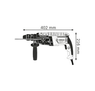 MARTILLO BOSCH PRO GBH 2-28 F + MALETIN