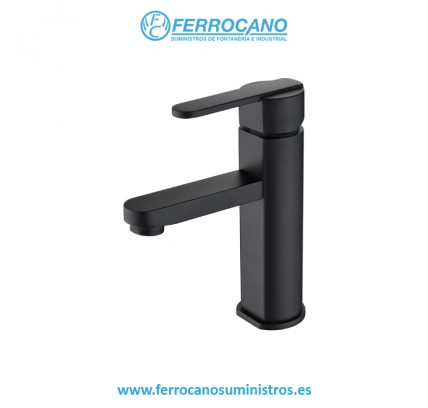 MONOMANDO LAVABO IMEX ROMA NEGRO BDR001-1NG