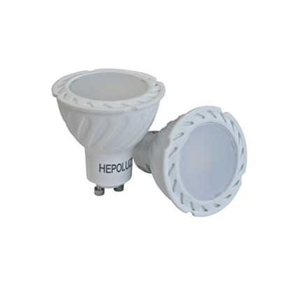 LAMPARA HEPO LED DICROICA GU10 220V 8W LUZ DIA 6000K