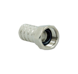 CONECTOR F RG6 COAXIAL SATELITE HEPO