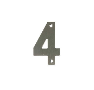 NUMERO '4' AMIG INOX 10CM